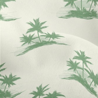 Drifting Island Coconut Tree Lightweight Performance Linen