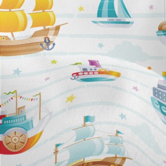 Sailing Ship Cruise Ship Lightweight Performance Linen