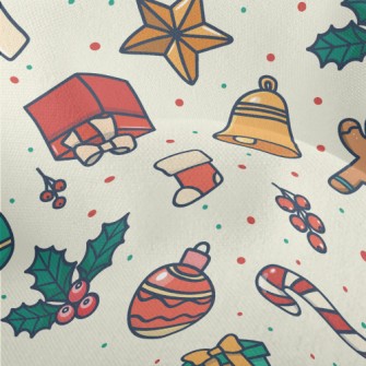 Christmas Gift Gingerbread Man Lightweight Performance Linen