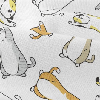 Lazy Tumbling Kitten Modern Jersey