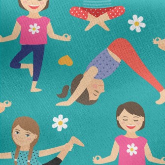 Elegant Posture Yoga Jersey Backed Fleece