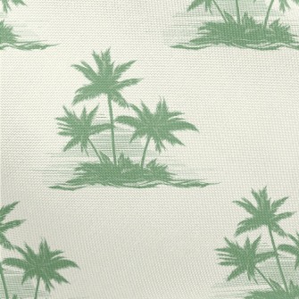 Drifting Island Coconut Tree Pongee