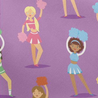 Energetic Cheerleading Girls Pongee