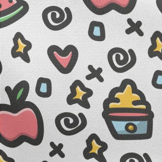Apple Watermelon Ice Cream Pongee