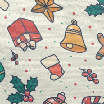 Christmas Gift Gingerbread Man Pongee