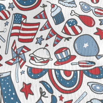 Playful American Colors Stretch Jersey