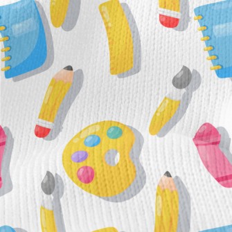 Little Painter Sketch Watercol Stretch Jersey