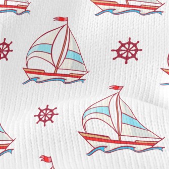Handsome Sailboat Rudder Stretch Jersey