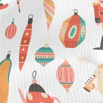 Classic Colorful Christmas Tre Stretch Jersey