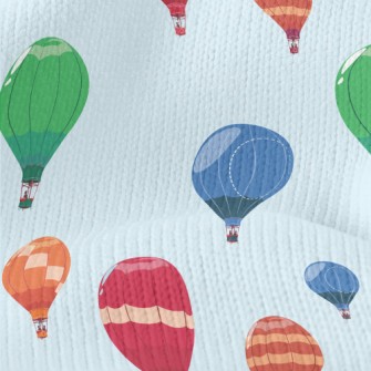 Soaring Hot Air Balloon Stretch Jersey