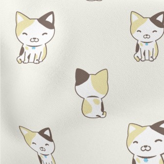 Well Behaved Mini Cat Lightweight Cotton Poplin