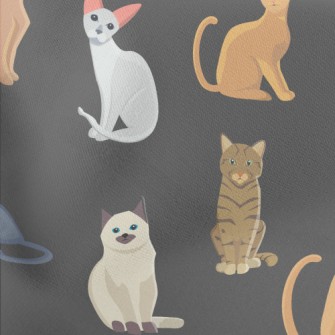 Noble And Elegant Russian Cat Lightweight Cotton Poplin