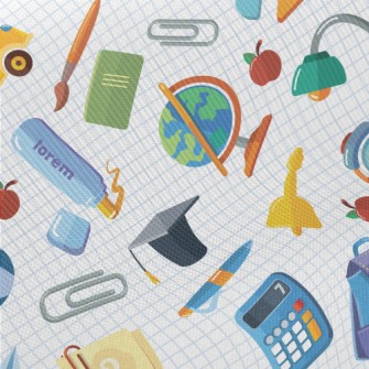 School Supplies Midweight Cotton Poplin