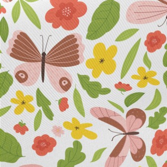 Country Garden Butterfly Midweight Cotton Poplin
