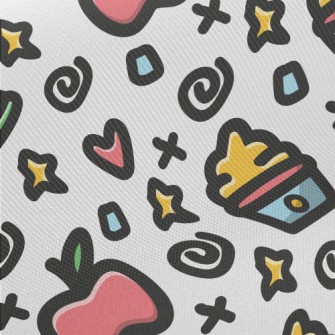 Apple Watermelon Ice Cream Midweight Cotton Poplin