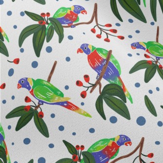 Cartoon Parrot Coloring Chiffon