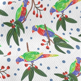 Cartoon Parrot Coloring Standard Corduroy