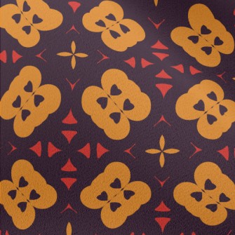 Abstract Colorful Graphics Chiffon