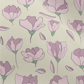Cartoon Carnation Chiffon