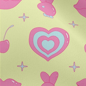 Nostalgic Y2K Pattern Chiffon