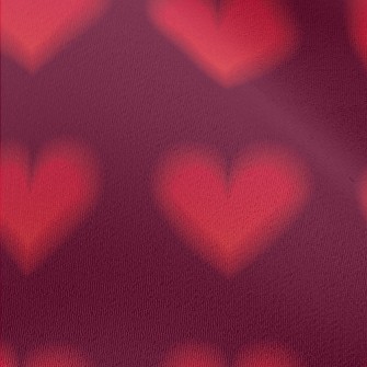 Blurred Love Pattern Chiffon