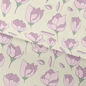 Cartoon Carnation Waterproof Oxford