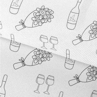 Simple Hand Drawn Dating Waterproof Oxford