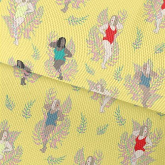 Confident Marshmallow Girl Waterproof Oxford
