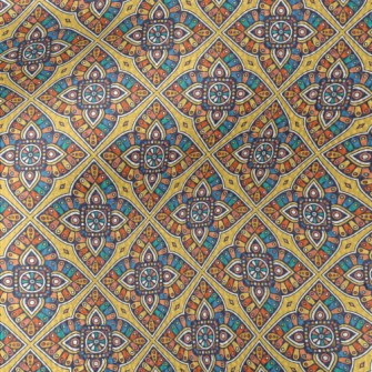 Retro Ethnic Pattern Waterproof Canvas