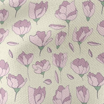 Cartoon Carnation Waterproof Canvas