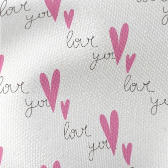 Valentine&#39;s Day Confession Waterproof Canvas