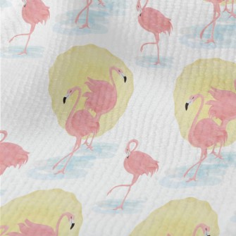 Flamingo And Sun Terry