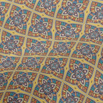 Retro Ethnic Pattern Performance Linen