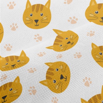 Cute Cat Head Performance Linen