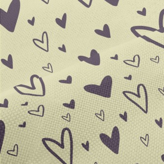 Simple Style Love Heart Performance Linen