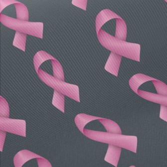 Pink Ribbon Twill