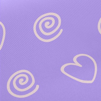 Spiral And Love Graffiti Twill
