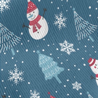 Winter Snowman And Christmas T Standard Corduroy
