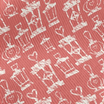 Valentine's Day Lantern Standard Corduroy