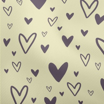 Simple Style Love Heart Dobby