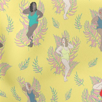 Confident Marshmallow Girl Stretch Ponte