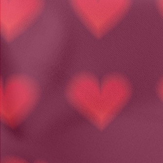 Blurred Love Pattern Stretch Ponte