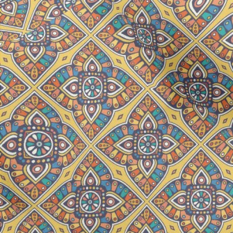 Retro Ethnic Pattern Micro Fleece