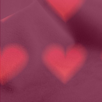 Blurred Love Pattern Micro Fleece