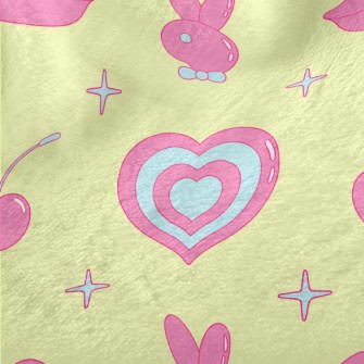 Nostalgic Y2K Pattern Minky