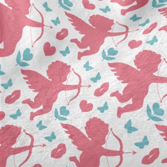 Cupid Silhouette Minky