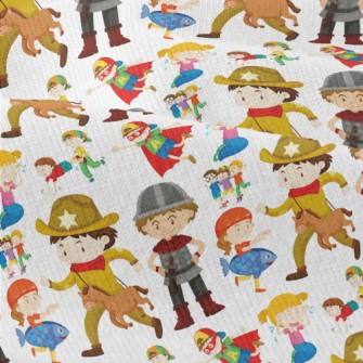 Children In Different Costumes Modern Jersey