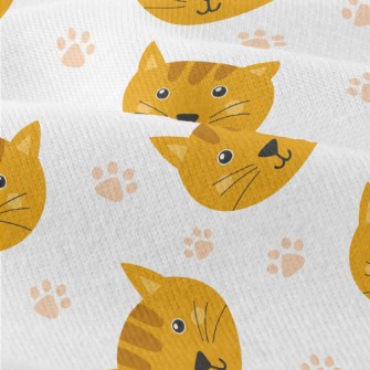 Cute Cat Head Modern Jersey