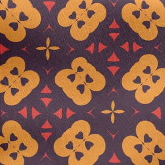 Abstract Colorful Graphics Jersey Backed Fleece