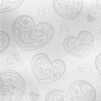 Elegant Plant Heart Jersey Backed Fleece